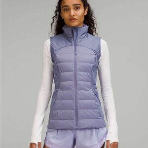Lululemon periwinkle Down For it all vest